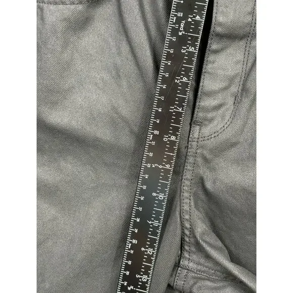 Urban Outfitters Baggy Jeans Womens Size 30W Black High Rise Denim Stretch Y2K - Picture 9 of 11